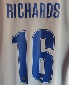 O-Captain,My Captain <a href="/BRichards16/">Brent Richards</a> #1868OG you are CLASS &amp; every soccer team would be the better in having you as their leader. From your strong tackles to karate kick goals, you are an underrated Box2Box force &amp; the fan favorite! Need this kit signed still #thankyou #vamosazules