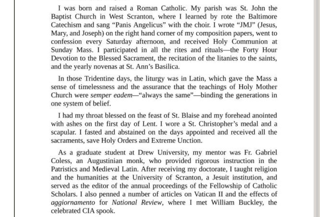 Couple closing notes: Paul L. Williams' Catholic bona fides are listed below. He was a lifelong believer and churchgoer. And a note on me: I was raised very, very Catholic. 1st-12th grade, considered priesthood, the whole 9 yards.