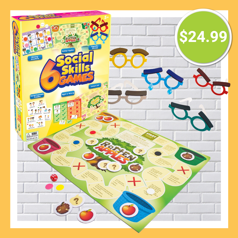 🕶️🌞Learn a range of essential skills that can be used in everyday life with this fun set of 6 Social Skills Games.  bit.ly/2TUQjoY