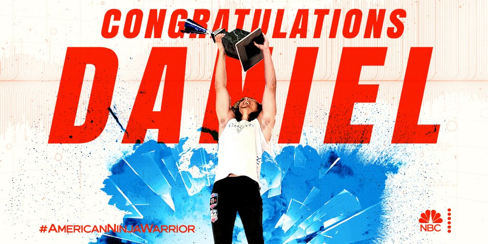 ninjawarrior's tweet photo. All hail @KingdomNinja_, the newest #AmericanNinjaWarrior Champion! 👑 https://t.co/rTXsz3FTXZ