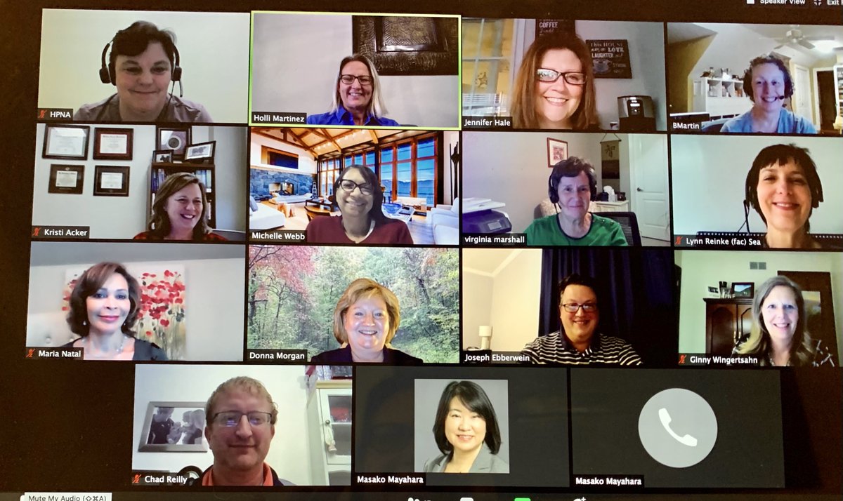 UofUPalliCare's tweet photo. @HPNAinfo Board of Directors and national office staff hard at work to advance expert care in serious illness! #strongworkteam @vab_marshall @GinnyWingertsah @lynnereinke https://t.co/8gIDSaZHb4