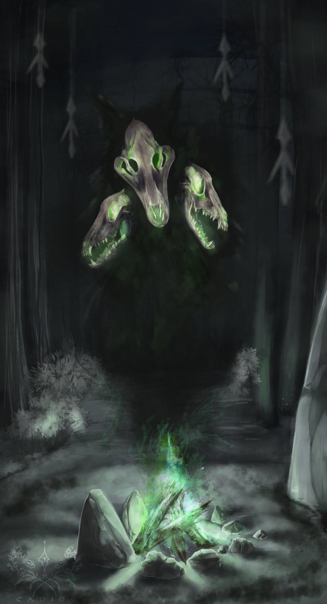 Hinterland Auf Twitter Thelongdark S Escape The Darkwalker Event Is Terrifying Players Until November 12 We Even Have Some Fan Art Of The Darkwalker From Player Canine Doctor It S A Frightening Look At What S