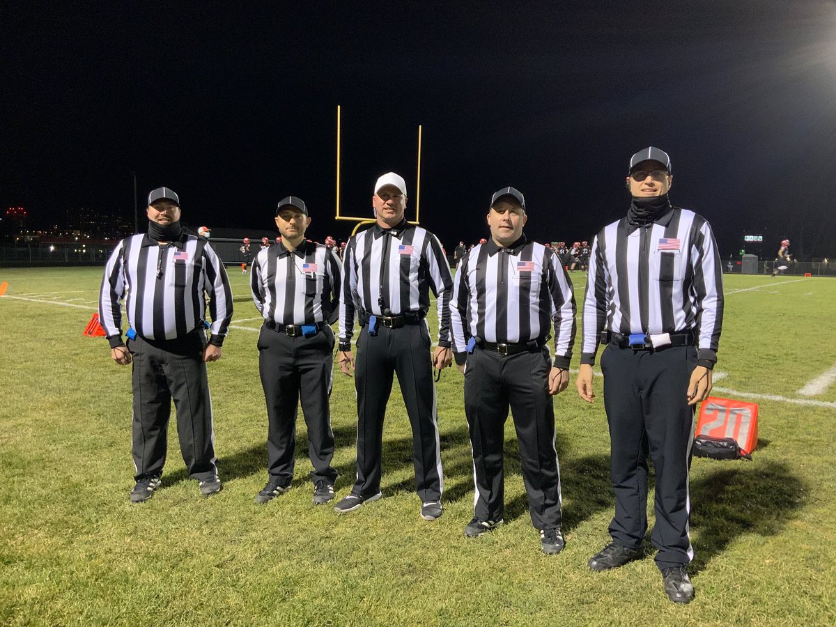 JohnMarshallFF's tweet photo. Rochester JM Football would like to thank this outstanding officiating crew for working our Friday  night game against Austin!  Thank you for all you do!
@MSHSLjohn

@JMRocketFB

@MSHSL_Officials @RAOAMN https://t.co/ZNxmLWWuDO