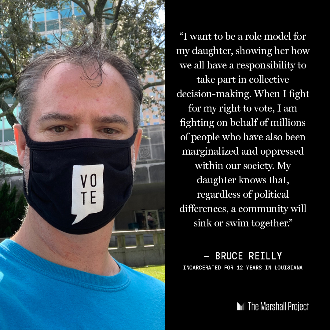 MarshallProj's tweet photo. โIt took for people to continuously fight for my right to vote as a formerly incarcerated individual in Maryland. Voting is my voice. Without it I'd go unheard.โ
Thousands of formerly incarcerated people were finally #FreeToVote. https://t.co/pPMpQZXWGy #Election2020 https://t.co/xX3bFWuDjQ