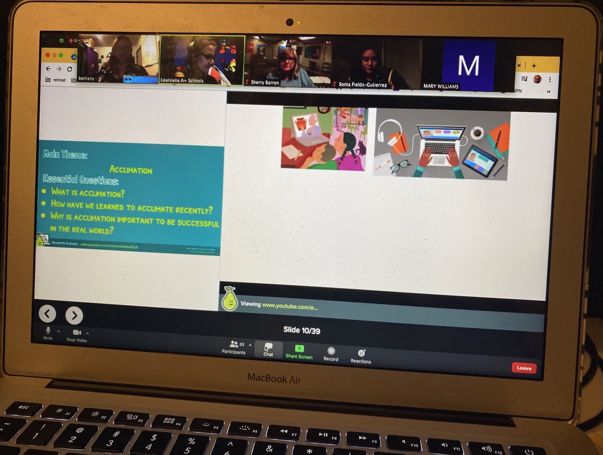 APlusLaLSU's tweet photo. Our annual Fall Fellows’ Retreat looks a little different this year but we are SO excited to spend time with each of you!  @APlusLA @NationalAplus #artsintegration #virtuallearning Louisiana A+ Schools https://t.co/FwCScazq1k