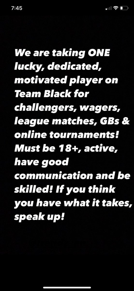 EgoNation_1's tweet photo. Do you think you have what it takes?#enesports #EgoNationOntop https://t.co/eNAOnrHDM1