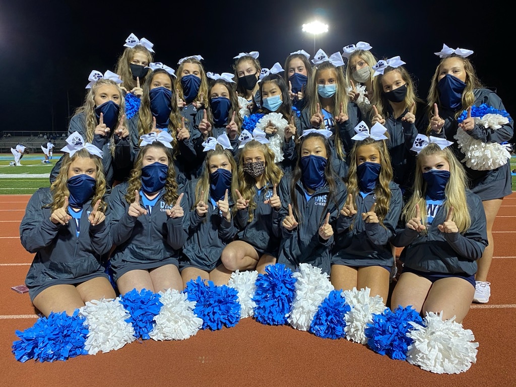 borntocompete's tweet photo. Denmark Cheer Squad throwing up the ones for #TEAM11!
#borntocompete #b2c #football #sports #highschoolfootball #HSFB #HSfootball #11AliveSports @11alivesports #southforsythhighschool #denmarkhighschool https://t.co/1ynSY7HmID