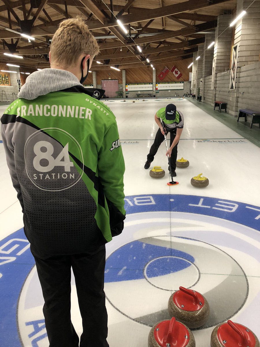 Picking up right where we left off 8 months ago. So exciting to finally be back on the ice 🥌