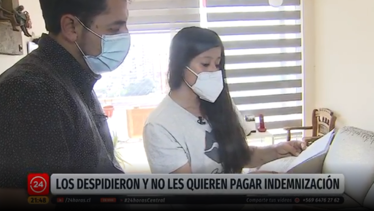 24HorasTVN's tweet photo. #ENVIVO | Los despidieron y no les quieren pagar indemnización.
#24HorasCentral
📡Sigue la señal en vivo #24Play ➡ https://t.co/mi3yDUstrf https://t.co/nptXGHIjRa