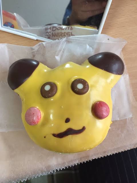 ミスド サイダー味する ポケモンたちのふりむきドーナツ 食べてみた