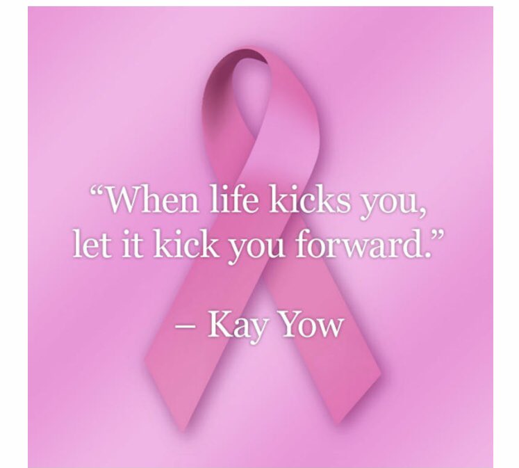 SP4acure's tweet photo. No matter how hard it gets keep pushing through!💗 #breastcancerawareness #hope #keepfaith #staystrong https://t.co/8EueHlM8hJ
