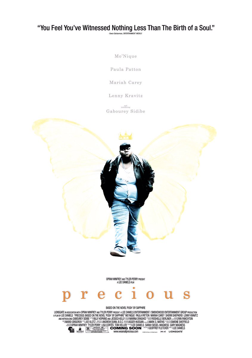 FilmNewsNos's tweet photo. 🎬MOVIE HISTORY: 11 years ago today, November 6, 2009, the movie ‘Precious’ opened in theaters!

#GaboureySidibe #MoNique #PaulaPatton @MariahCarey #LennyKravitz #SherriShepherd #BarretHelms #NeallaGordon #StephanieAndujar #ChynaLayne #AminaRobinson #XoshaRoquemore #AuntDot https://t.co/m9Tn2wphEd