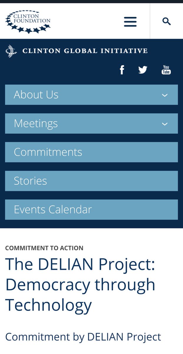 Does Dominion Voting Systems partner with the Clinton Global Initiative?  https://www.clintonfoundation.org/clinton-global-initiative/commitments/delian-project-democracy-through-technology