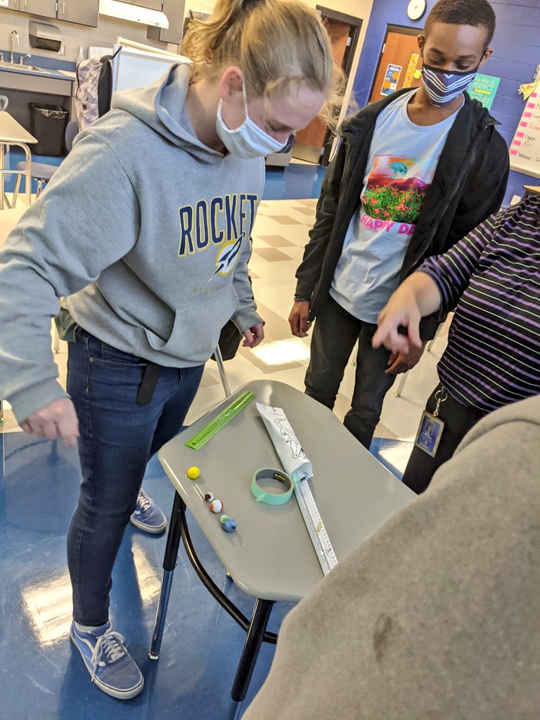 Mrs_Milton22's tweet photo. This week was full of lots of learning and of course, fun because in #Room104 we believe both are possible and important! 💙💛 #functional #vocational #teachablemoments #handsonscience #wematched #quickphoto #SeniorMemories #teamwork https://t.co/IqGu8EUBYC