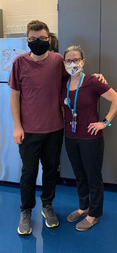 Mrs_Milton22's tweet photo. This week was full of lots of learning and of course, fun because in #Room104 we believe both are possible and important! 💙💛 #functional #vocational #teachablemoments #handsonscience #wematched #quickphoto #SeniorMemories #teamwork https://t.co/IqGu8EUBYC