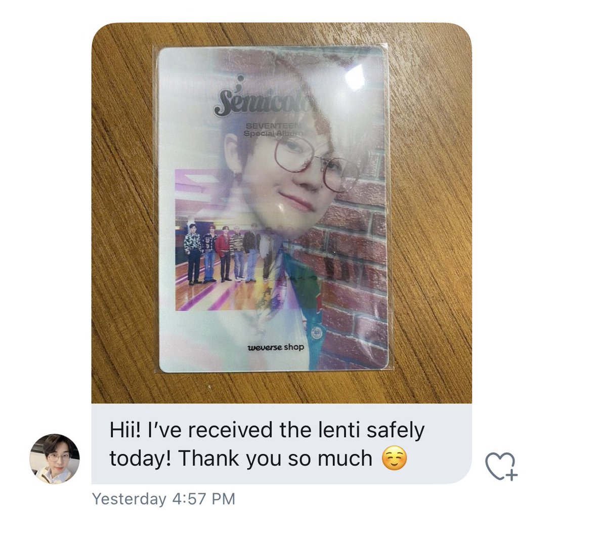 SVTMsia's tweet photo. Good Morning and Happy Minghao Day ! I’m very glad to see that everyone has received their items safely hehe, thank you for buying with me everyone 🤩🥰
#SVTMsiaFeedbacks https://t.co/E3odELyOPr