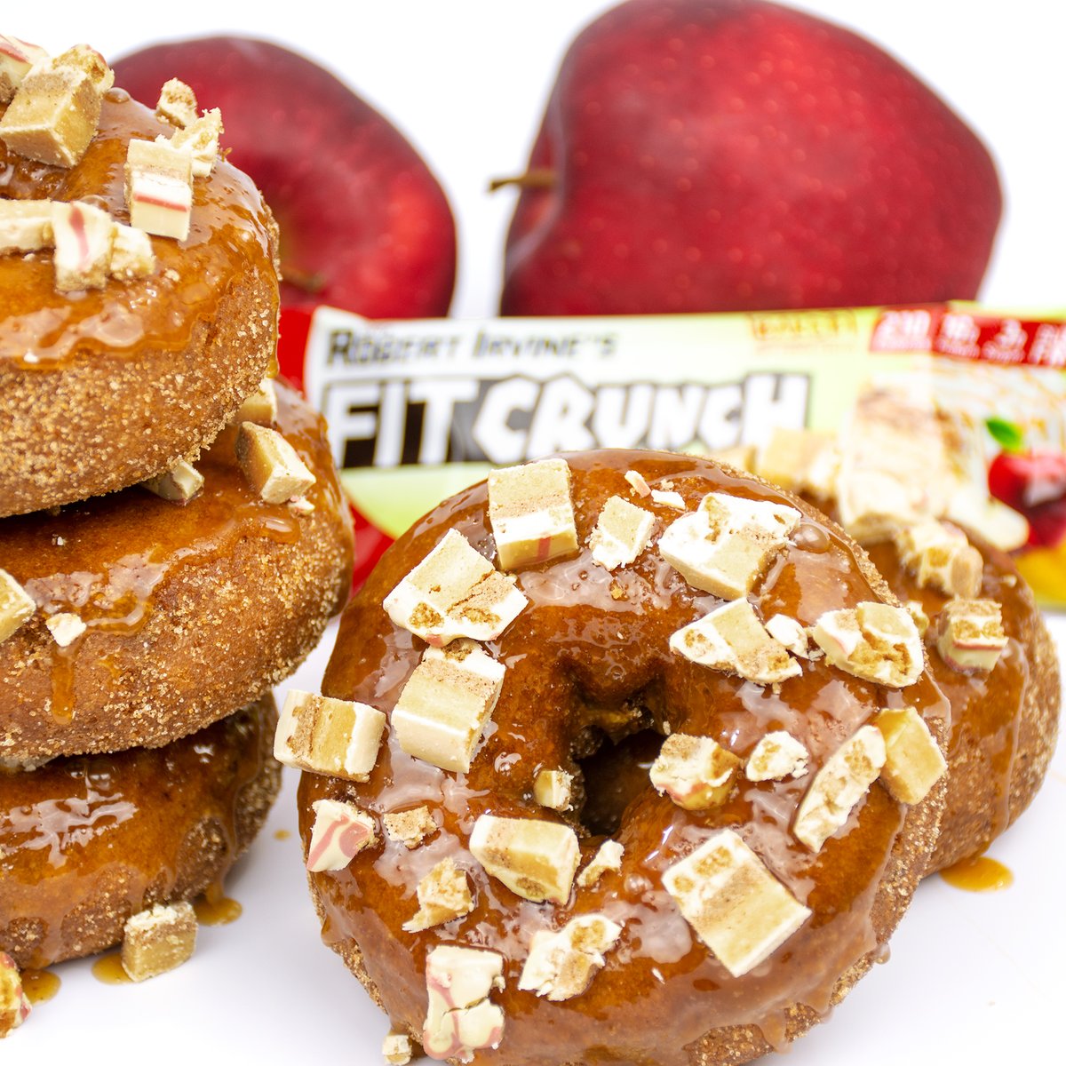 FitCrunchBars's tweet image. Donut worry!! Try our apple cider donuts to jumpstart your weekend!!🍩 🍎 🍏 
.
.
#fitforfall #applepie #donuts #recipe #together