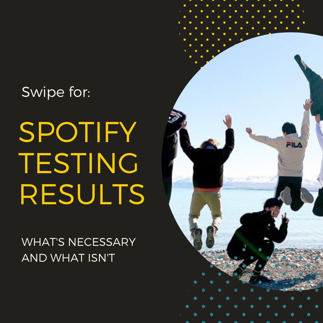 Spotify Testing ResultsAs you review this data, please keep a few things in mind,Our goal was to clarify some info about playlists and streaming that we have been seeing on the tl.As with YT, there were no MAJOR surprises, but we did answer our testing questions.Enjoy. +