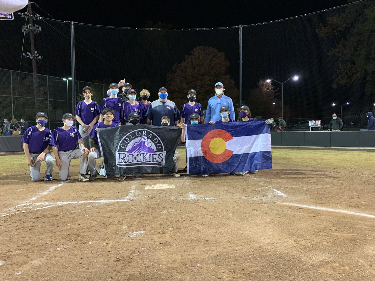 BCCBaseballMD's tweet photo. Congratulations to the Rockies for taking home the Senior Select Championship by a score of 8-4 over the Orioles! #bccbaseballmd #bccbaseball #bccselect https://t.co/zAO98EtE1B