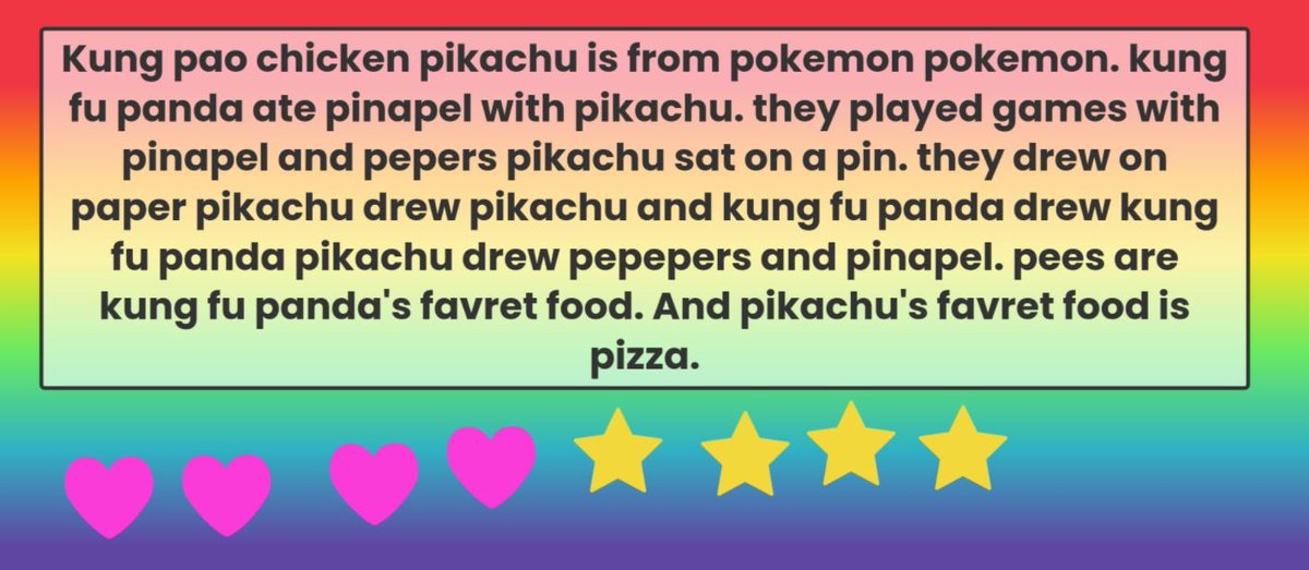 danny_rhey's tweet photo. My students had a fun little alliteration contest. Here are the winners. Also, go buy something from Panda Express today (Nov. 6th). Use code 901061 at checkout. 28% of sales will go to our school's PTSA. Any location in the nation. Mahalos! #distancelearning #HIDOE #IBHawksFly https://t.co/yIw8HMH3nH