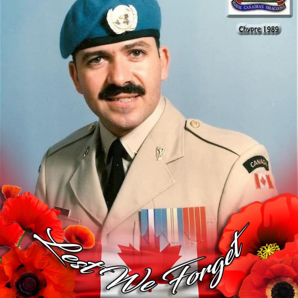 AlainBellier's tweet photo. @VeteransFR_CA I will always remember ... This picture of me in 1989 when I was in duty on a UN tour in Cyprus with the RCD from Petawawa !!! https://t.co/rDzCTGfg3t