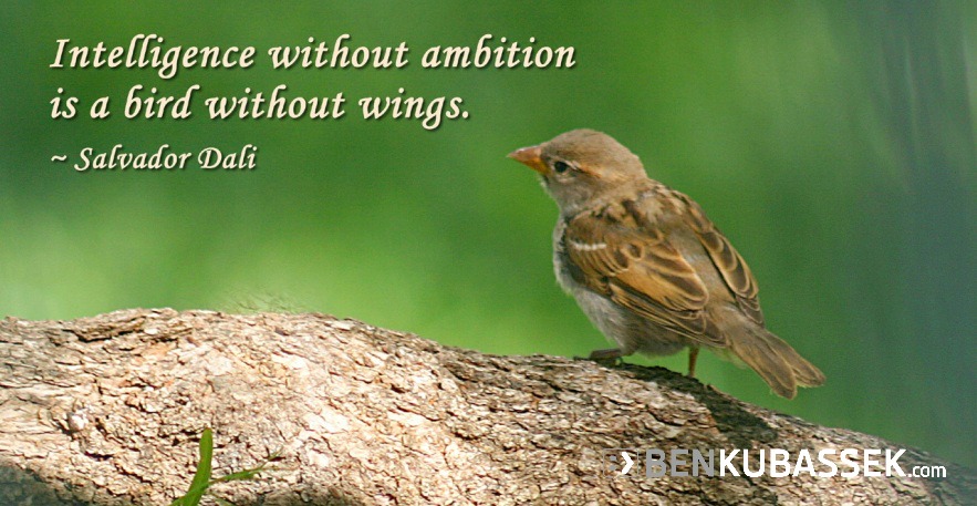 benkubassek's tweet photo. "Intelligence without ambition..."
#quote #inspiration https://t.co/JnRWfORqAh
