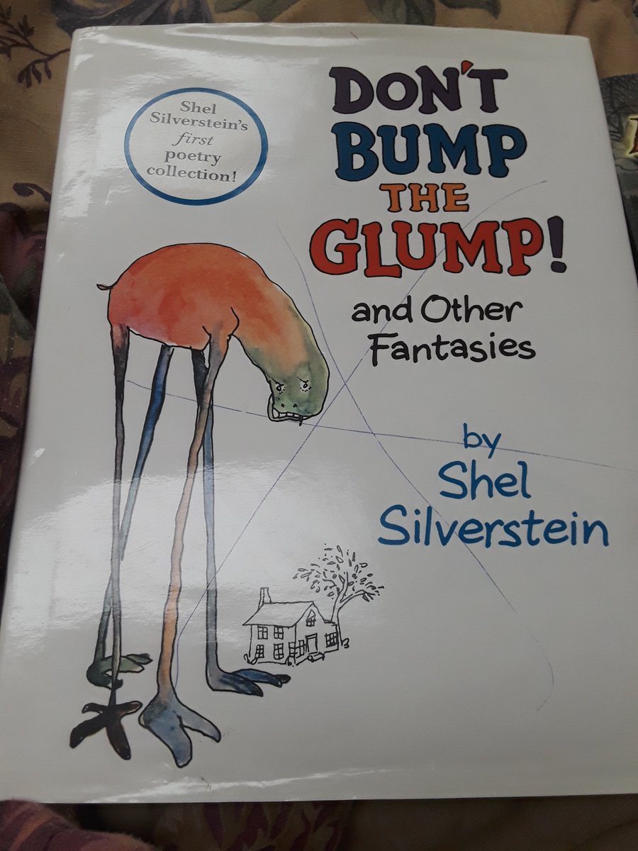 TikvaCohen's tweet photo. Speaking of Shel Silverstein 
giving books a personal touch does that count the font on the cover? It looks like it is handwritten. Also I found out this week that I own this book... I honestly didn't know that.  #604D https://t.co/EYzdWaZxhE