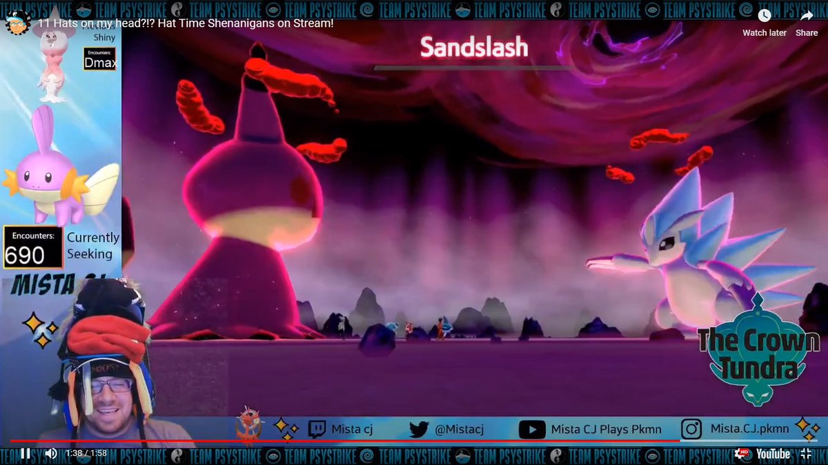 MistaCj's tweet photo. 11 Hats on my head?!? Hat Time Shenanigans on Stream! Missing out on the fun? Follow on Twitch and join in when I'm Live! https://t.co/pyZ1Tr2H5b via @YouTube 

#somanyhats #hattime #hats #twitch #TwitchStreamers #funny #channelpoints https://t.co/FCLzjAlAxP