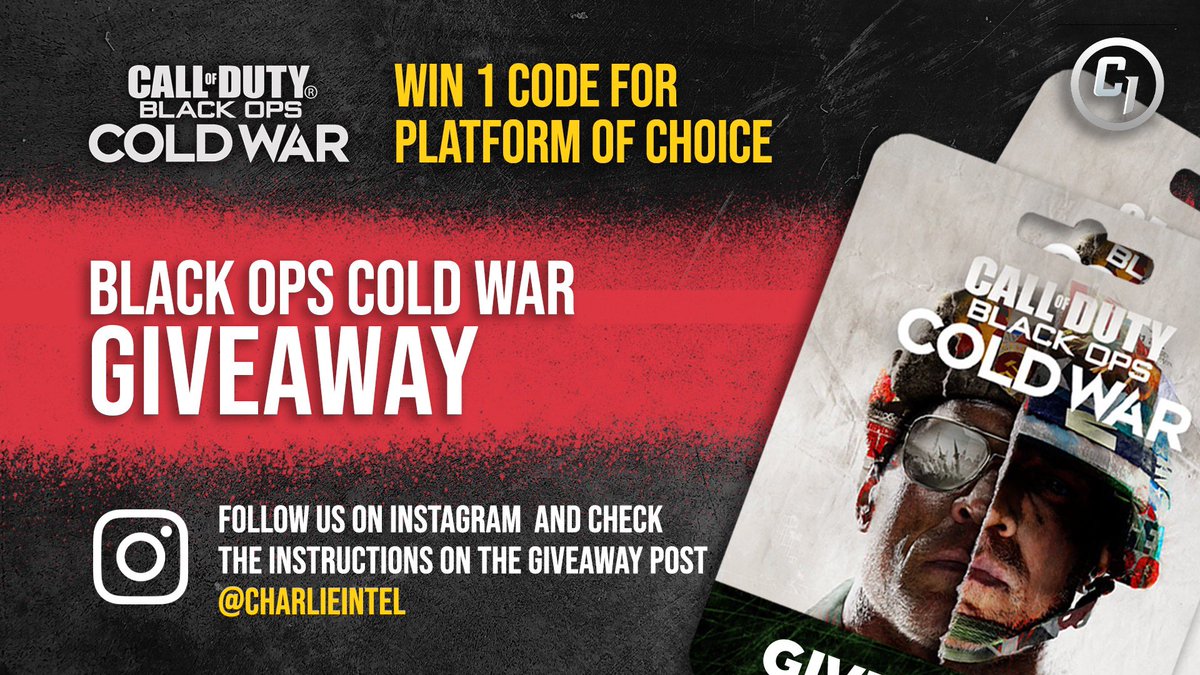 charlieINTEL's tweet photo. We’re giving away ANOTHER copy of #BlackOpsColdWar on our Instagram! 

To enter:
• RT &amp; Like this tweet 
• Follow us on Instagram &amp; follow the instructions on the new post: https://t.co/JupsfhZiC0 

Winner picked Monday, Nov 9. https://t.co/vyEZAuyoVI
