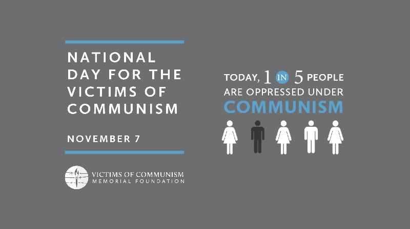 VaskeleviciusK's tweet photo. U.S. President declared November 7th as the official "National Day for the Victims of Communism". Today and every day the world remembers more than 100 million, including thousands of Lithuanians, who have been killed in the name of communism in the past century.
#VOCDay https://t.co/VDad4Iui7e