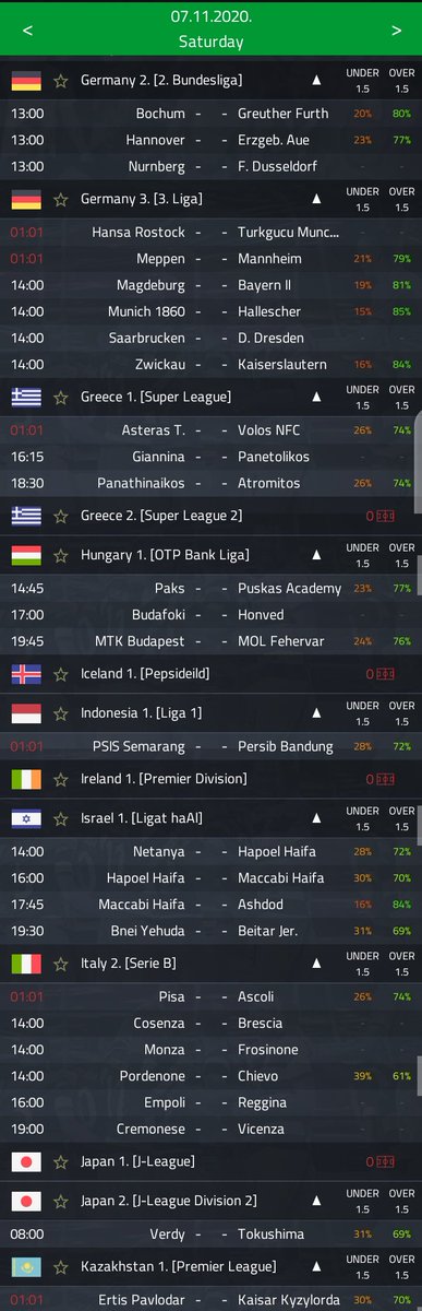 patronmoney's tweet photo. 07-11-2020
Top over 1.5 goals
#someneedthis
#Kindly_share
@TheLockTips @odds_tennis @BettingRepublic @dammyalex92 https://t.co/nBCLfWlqcE