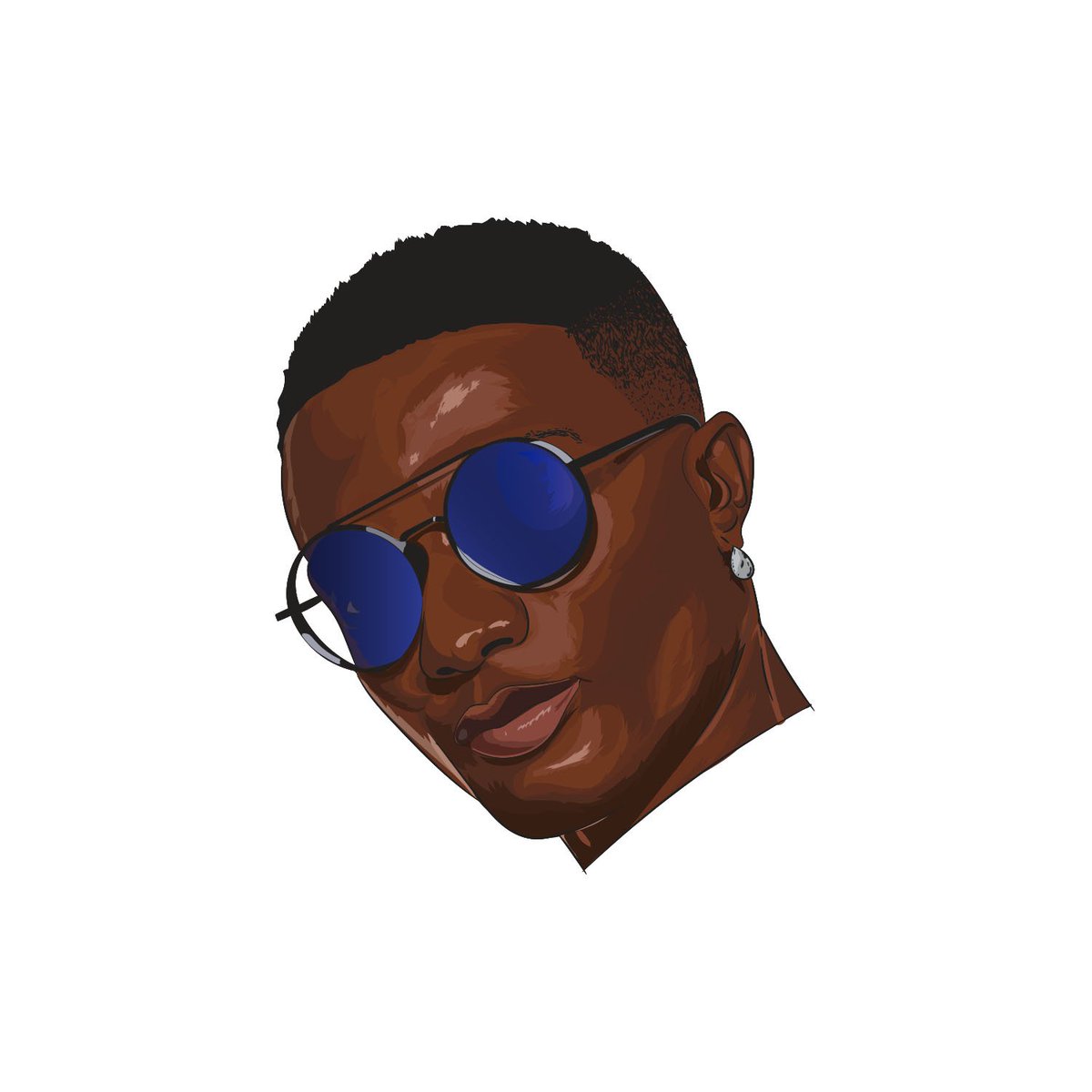 GrafixGear's tweet photo. #wizkid #Cartoonportrait #vectorart #graphicart #portrait https://t.co/NFcmg01TKf