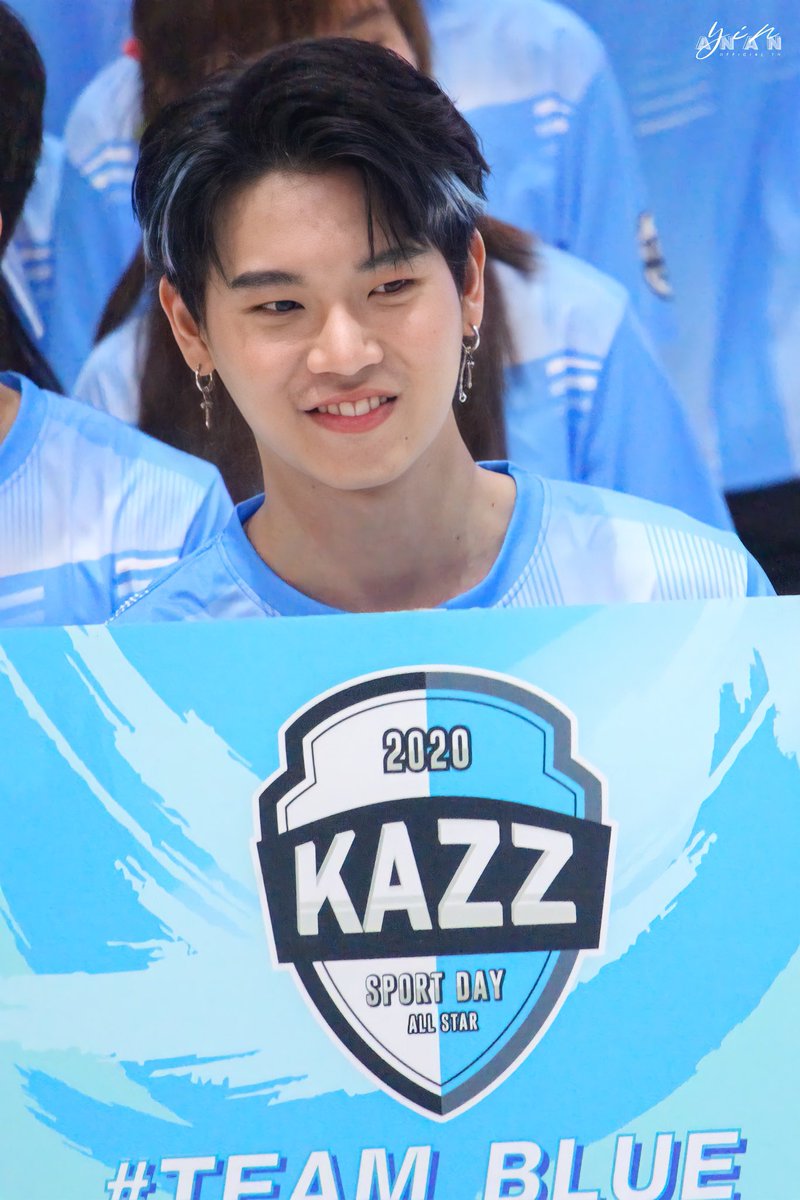 YinOFFICIALTH's tweet photo. เย้ยฟ้า ท้าดิน ได้ยิน ไปถึงสวรรค์ ปิดถนน เปิดสวรรค์ หยิ่น อานันท์ หล่อมาก 💙✨ 

 #KazzSportDayAllStar2020
#yinyin_anw https://t.co/9rE2jPChvG