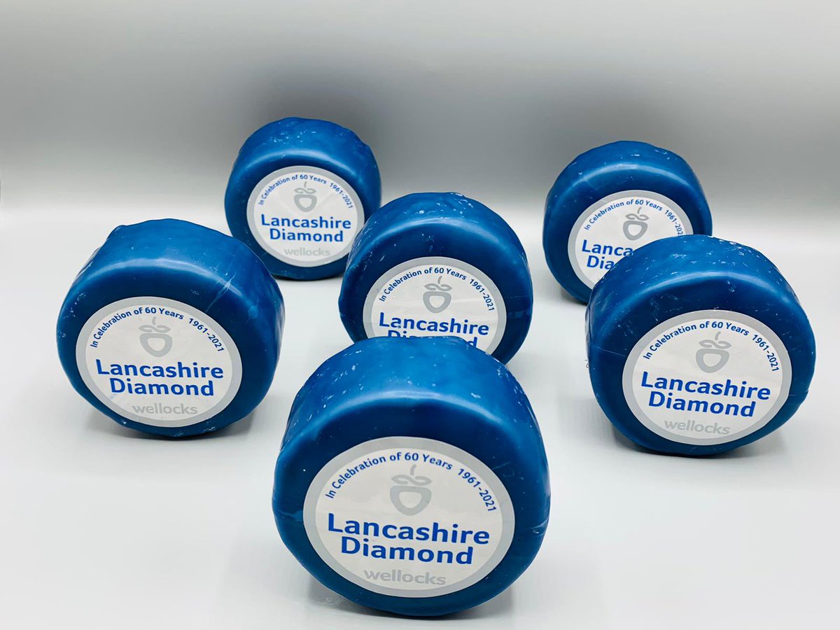 wellocksfood's tweet photo. We are pleased to announce our very own cheese Lancashire Diamond in celebration of 60 years Wellocks. https://t.co/OKJxlzOyEW