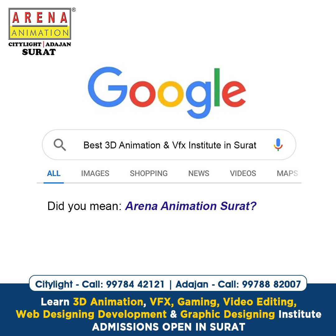 Arena Animation Citylight Surat on Twitter: Arena Animation Citylight Surat on Twitter: