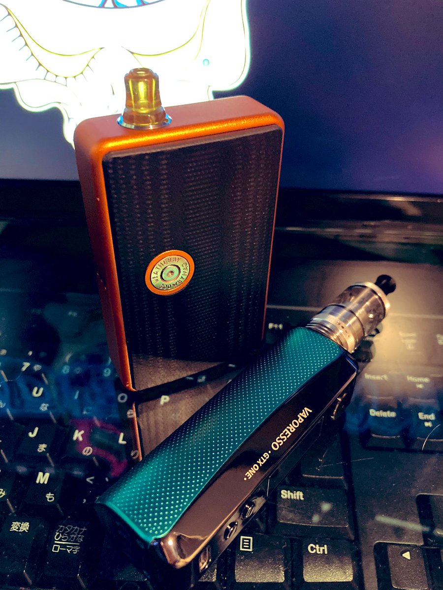JudeHelix's tweet photo. ふじっきーさん(@TuFuPostman) のBBボタンが文字通り着弾🕺。
イカす⚡️
#vape
#bulletbutton https://t.co/gxikegq0FC