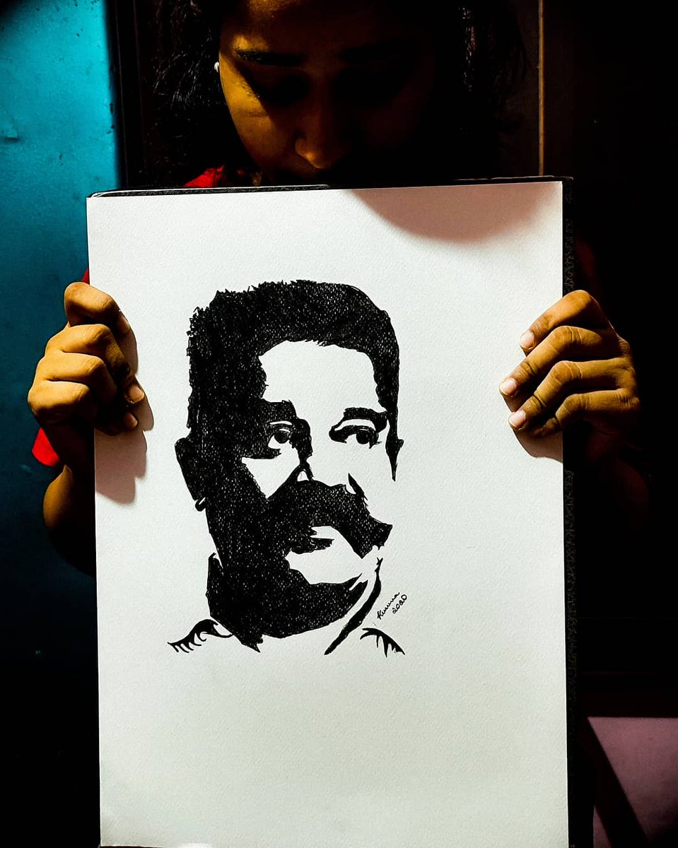 kusumaasdf's tweet photo. #HappyBirthdayKamalHaasan #kamalhassan #universalstar ❤️ #silhouette https://t.co/zKHZvUUz1K