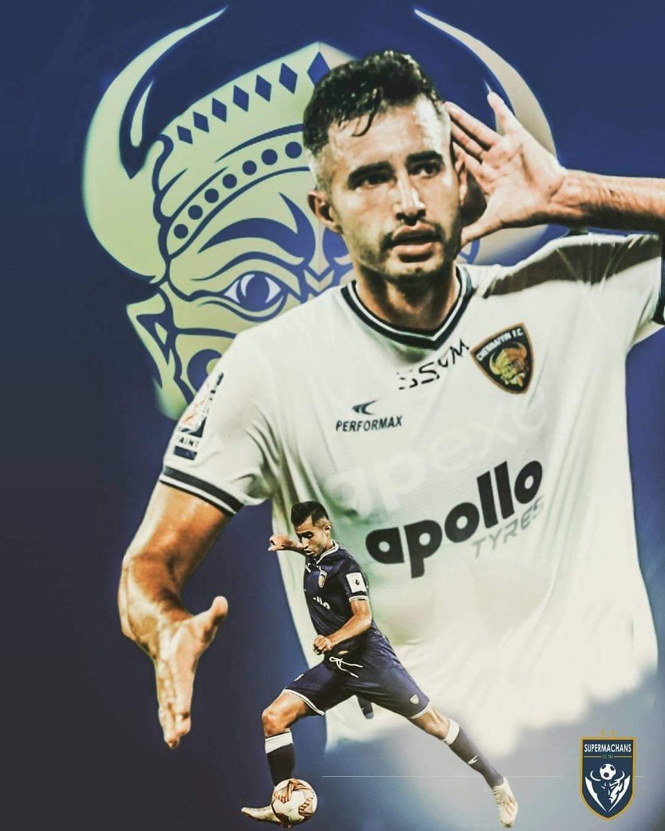 Our new number 10 😍 #MasterRafa

#Supermachans #AllinForChennaiyin