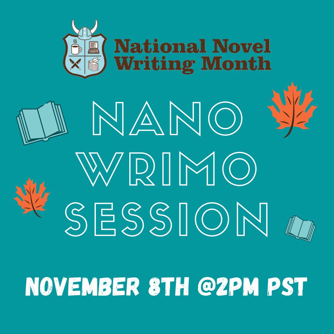 How is #nanowrimo2020 treating you? We’re still in the honeymoon phase! If you need some help with your word count, we’re hosting a two hour #writein on Sunday. We’d love for you to join us- rsvp on our site for the zoom link! #writerscommunity