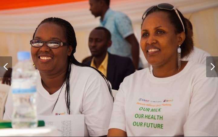 RwandaDairy's tweet photo. THROW BACK 2016: 

In 2016, Rwanda National Dairy Platform in partnership with Ministry of Agriculture and Animal Resources (MINAGRI) organized a campaign awareness  about the importance of drinking milk 

The theme was “Our milk, our health and our future,. https://t.co/BQGBmZE4JD