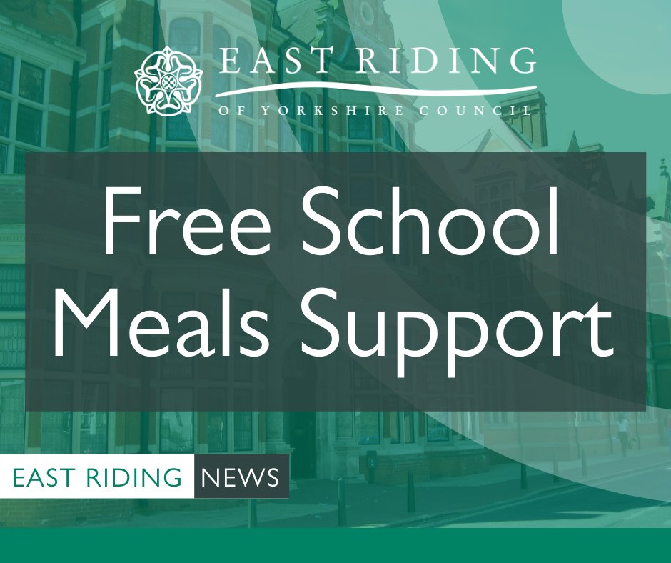 Applications for Free School Meals Support must be made before Monday 30th November 2020.

Check your eligibility and apply online. 👇🏼

Please have your bank account details to hand: orlo.uk/FreeSchoolMeal…
#FreeSchoolMeals #HalfTerm