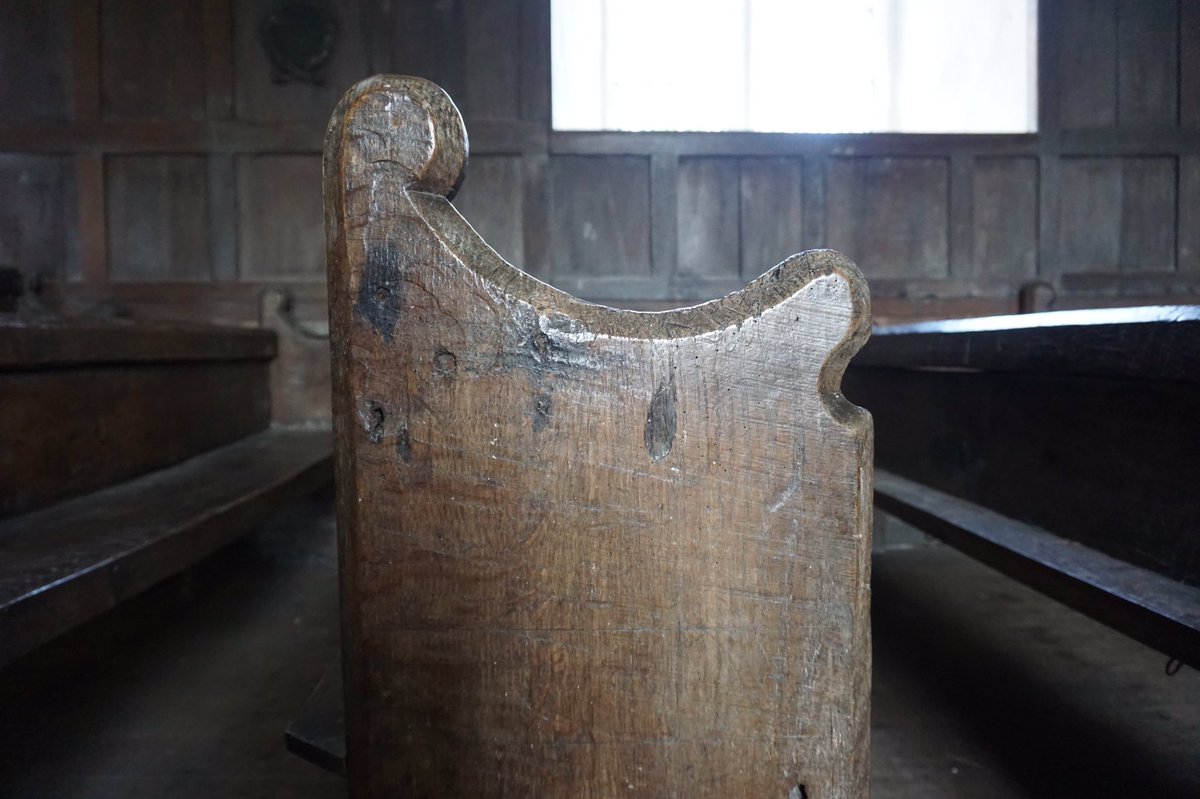 Now, we believe these burn marks were intentional, that they were applied to the timbers during construction as a ritual protection of the timbers from fire – a sort of inoculation. Given the survival of the ancient church at Boveney, it seems like the taper marks worked.5/