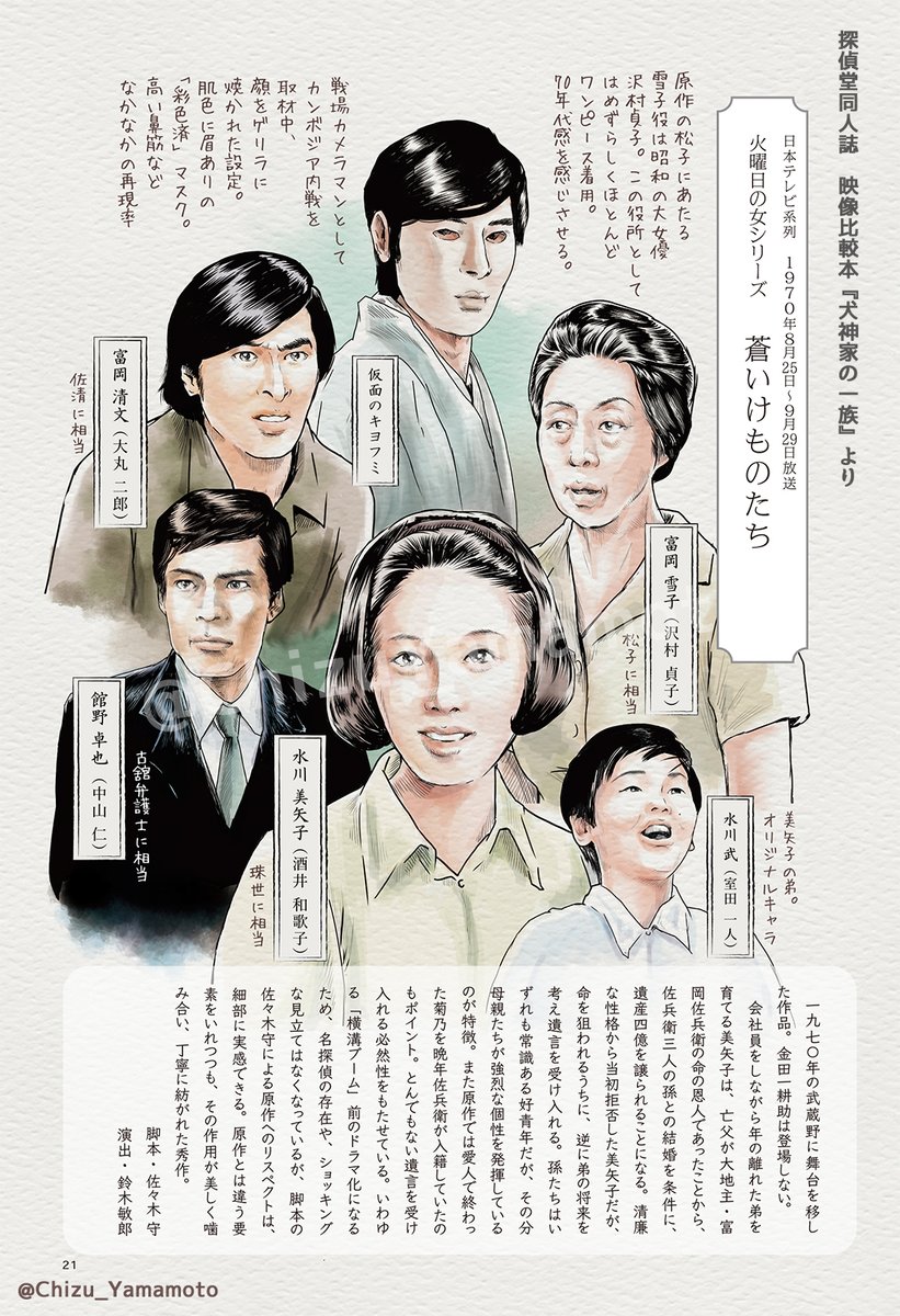 横溝関係でつくったものまとめ Min T ミント 横溝関係でつくったものまとめ Min T ミント
