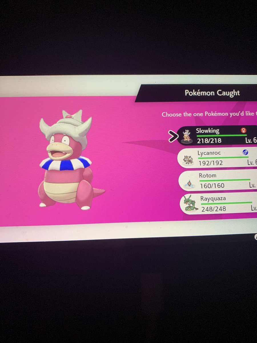 MrSoFarGone516's tweet photo. Not bad for a Friday night right @robifromtwitch ๐
#ShinyPokemon #SlowQueen #SlowKing #Pokemon https://t.co/KmnheEpDqw