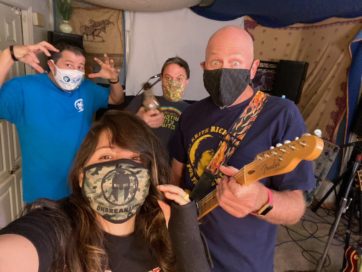 We're not just ready for <a href="/_ArrozConMango/">Arroz Con Mango</a>, we're #MangoStudio ready! Had a great rehearsal with special guest <a href="/KarlaVega2012/">Karla Vega</a> and are looking forward to NEXT SATURDAY, 11/14, beginning at 5 p.m. No cover, all ages welcome. #wearamask #socialdistancing #Monchylinda #supportlocal