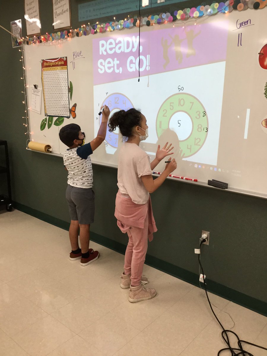 Multiplication races to end the week. <a href="/NISDKallison/">Kallison Elementary</a> <a href="/NISDElemMath/">NISD Elementary Math</a>