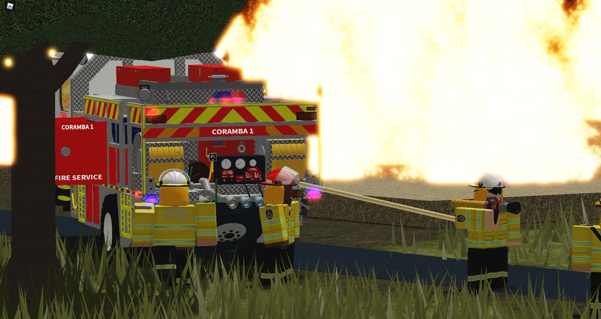 RFS_RBLX's tweet photo. Photos from a recent bushfire Crews attended this afternoon. photos taken by @iAaronCasey  #roblox #robloxdev https://t.co/MBERrFm5gV