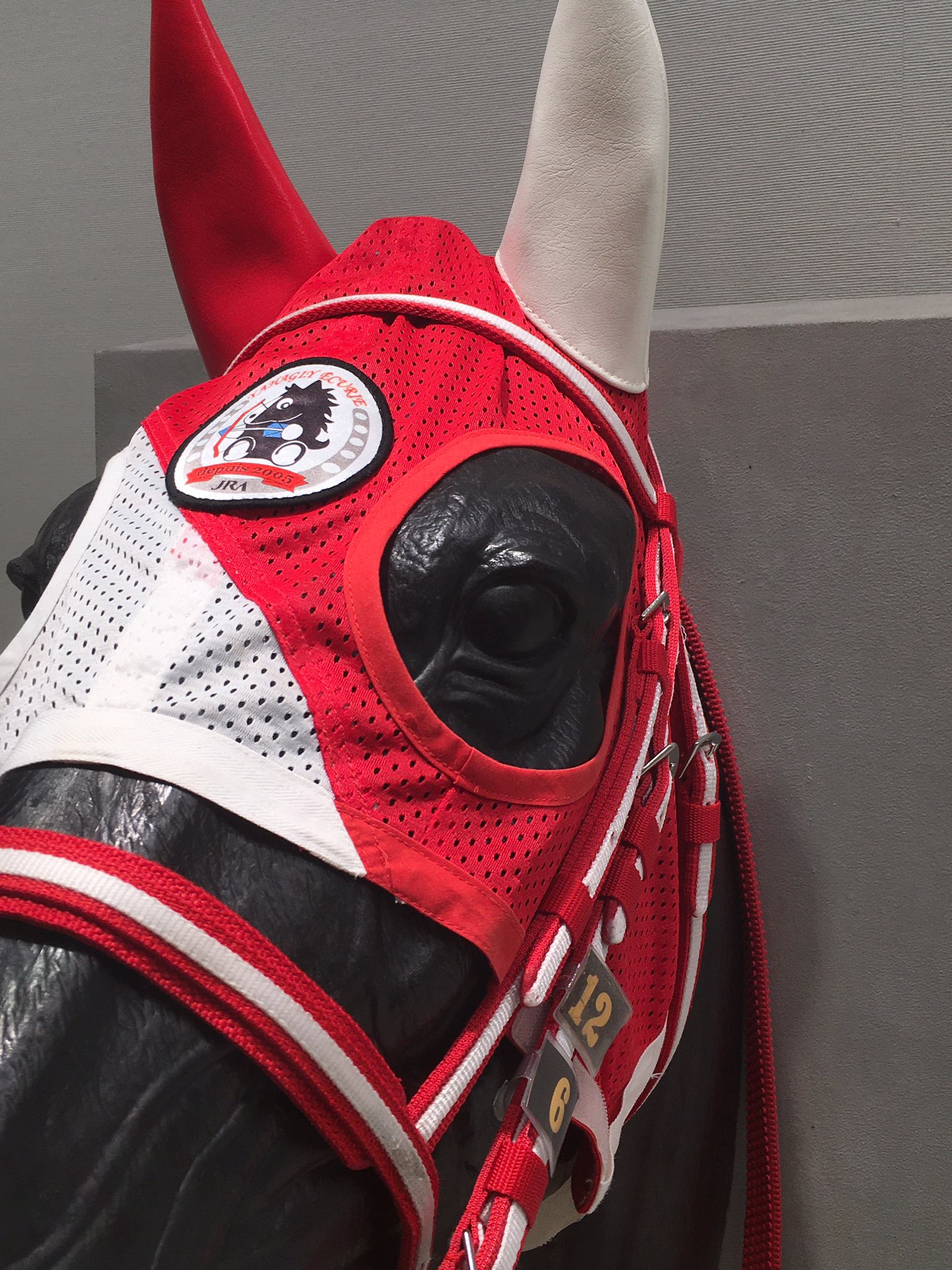 JRA リスグラシュー 矢作厩舎 記念グッズ キャップ 帽子