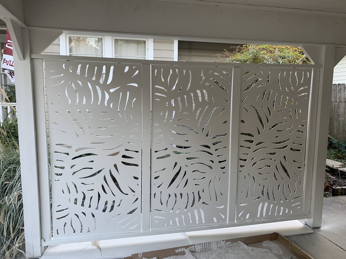 Some recent projects stamped by Bayou Boys Fencing LLC!