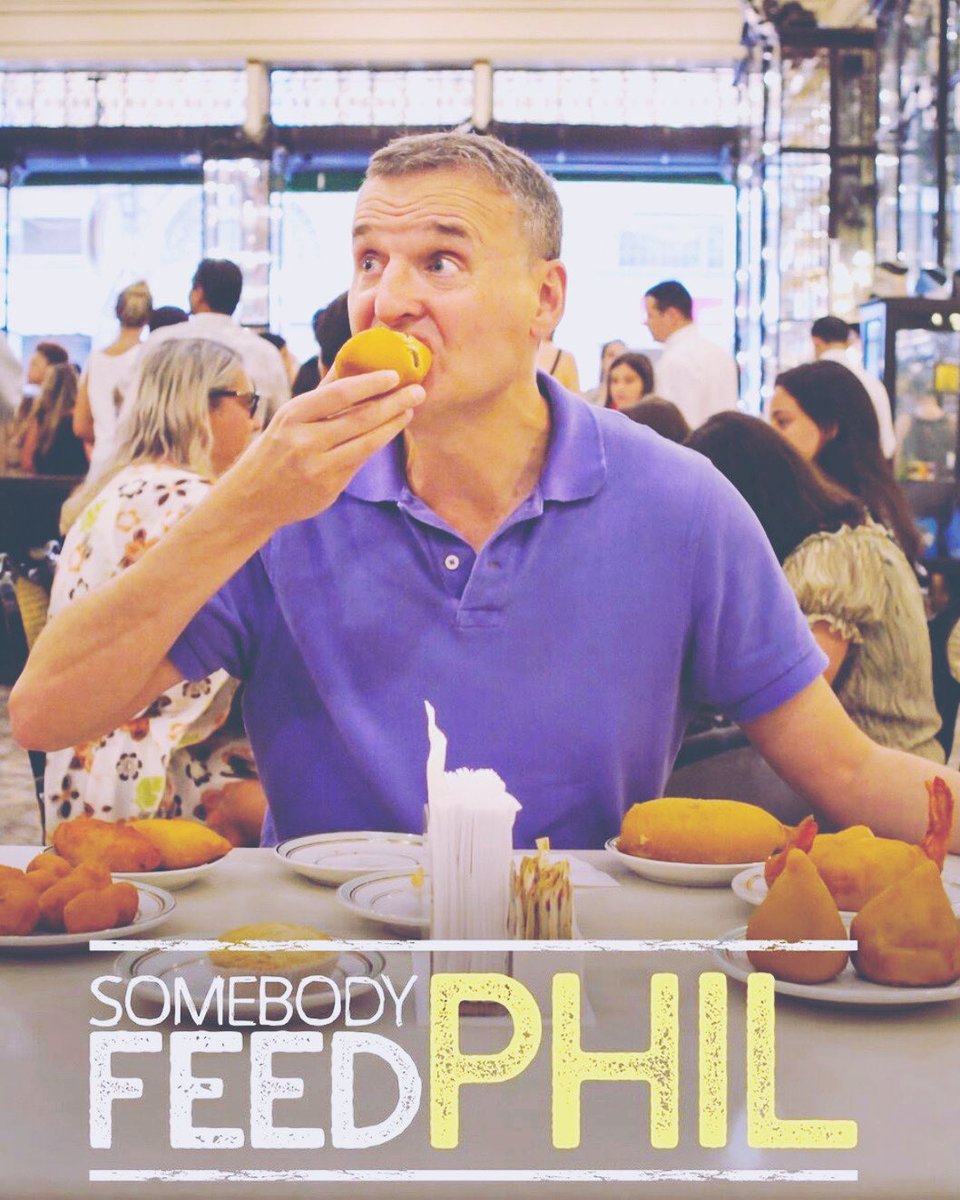 WhatTheHallmark's tweet image. If, by chance, you need a break from everything, let me suggest “Somebody Feed Phil” on Netflix. It’s a travel/food/humanity show and It’s the most charming, endearing, and funny show I’ve ever seen. We need more Phils.
 #philrosenthal #somebodyfeedphil #EverybodyLovesRaymond